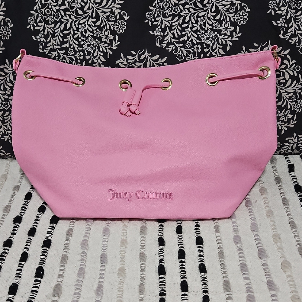 NWOT Juicy Couture Vibrant Pink Shoulder Bag